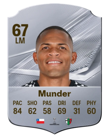 Munder 67 Common LM FC 26 card