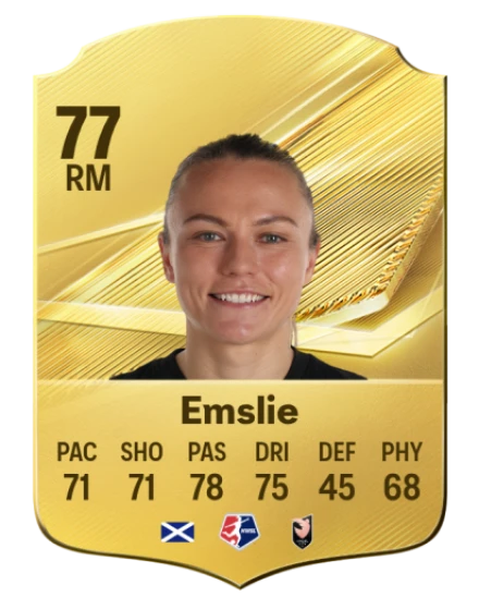 Emslie 77 Common RM FC 26 card