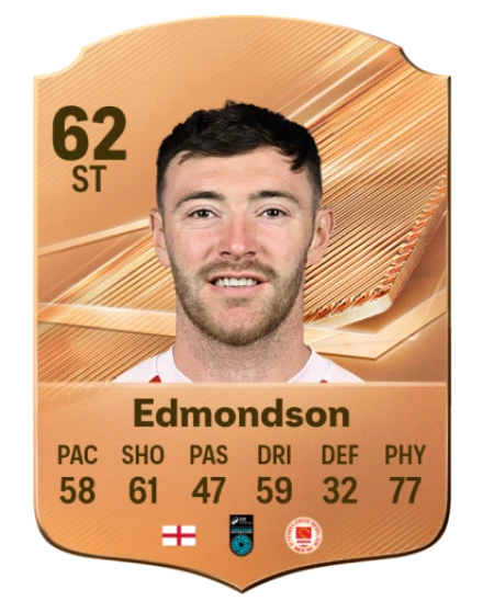 Edmondson 62 Bronze ST FC 27 card