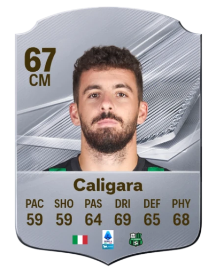 Caligara 67 Silver CM FC 27 card
