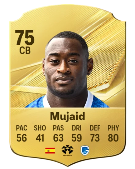 Mujaid 75 Rare CB FC 26 card