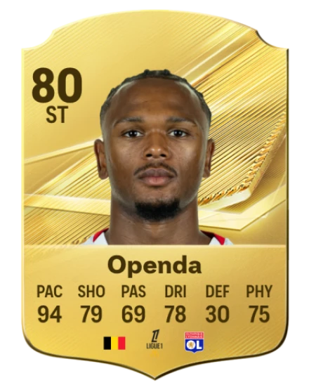 Openda 80 Common ST FC 26 card