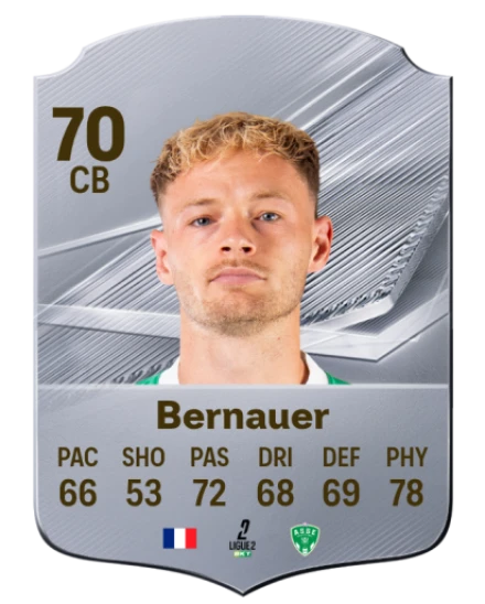 Bernauer 70 Common CB FC 26 card