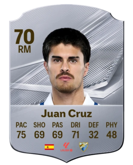 Juan Cruz 70 Common RM FC 26 card