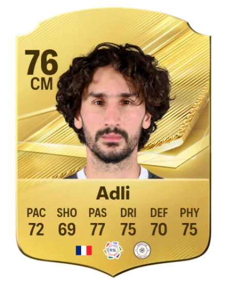 Adli 76 Common CM FC 26 card