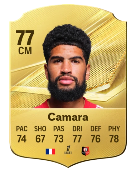 Camara 77 Common CM FC 26 card