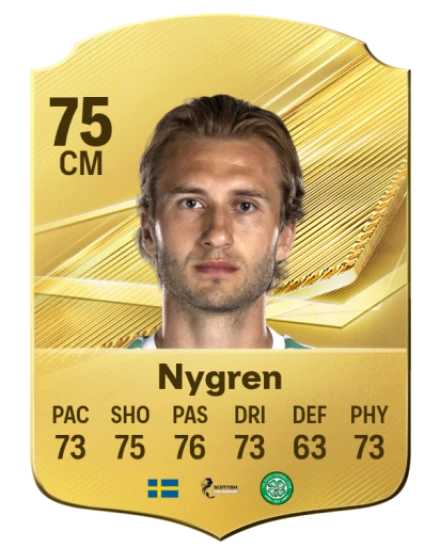Nygren 75 Common CM FC 26 card