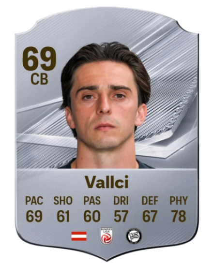 Vallci 69 Common CB FC 26 card