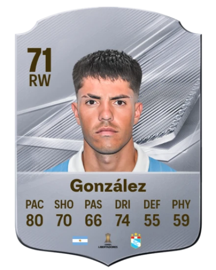 González 71 Common RW FC 26 card