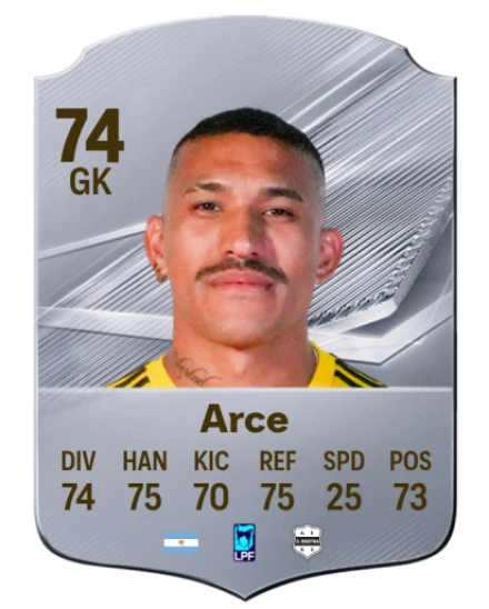 Arce 74 Common GK FC 26 card