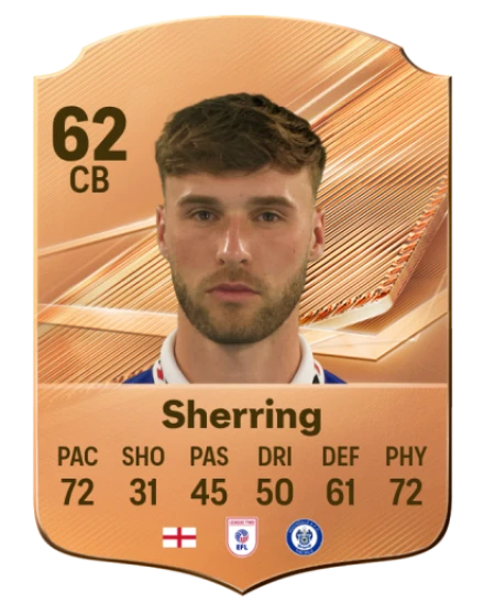 Sherring 62 Common CB FC 26 card