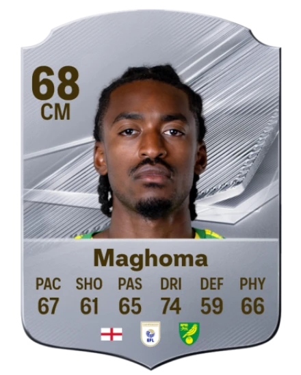 Maghoma 68 Common CM FC 26 card