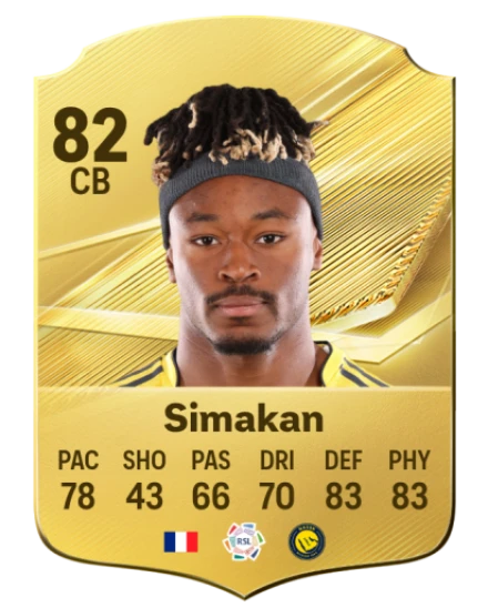 Simakan 82 Common CB FC 26 card