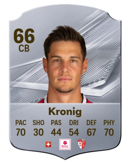 Kronig 66 Silver CB FC 27 card