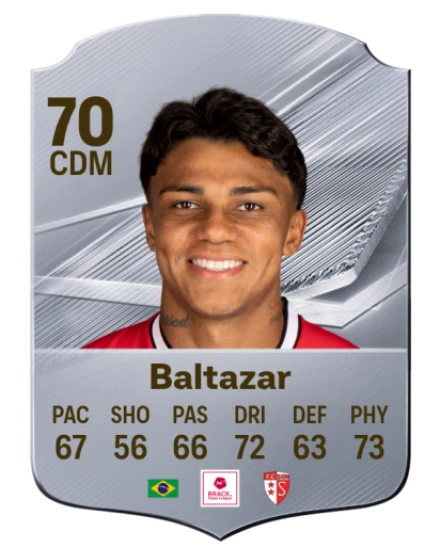Baltazar 70 Common CDM FC 26 card