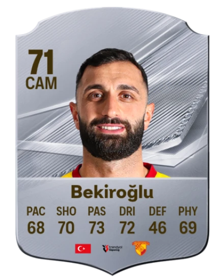 Bekiroğlu 71 Common CAM FC 26 card