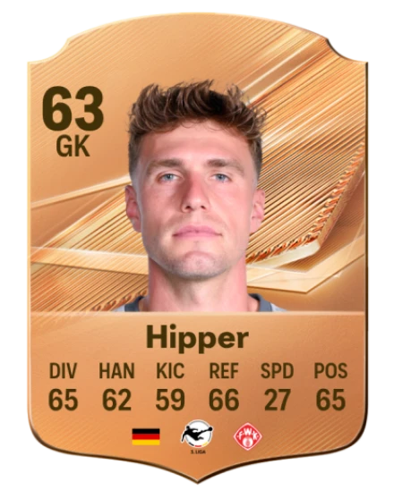Hipper 63 Common GK FC 26 card