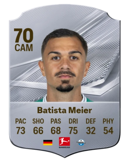 Batista Meier 70 Common CAM FC 26 card