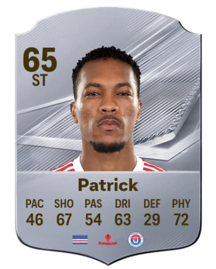 Patrick 65 Common ST FC 26 card