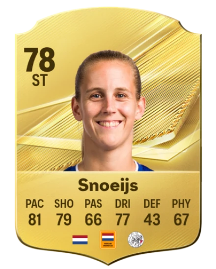 Snoeijs 78 Common ST FC 26 card