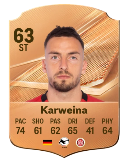 Karweina 63 Bronze ST FC 27 card