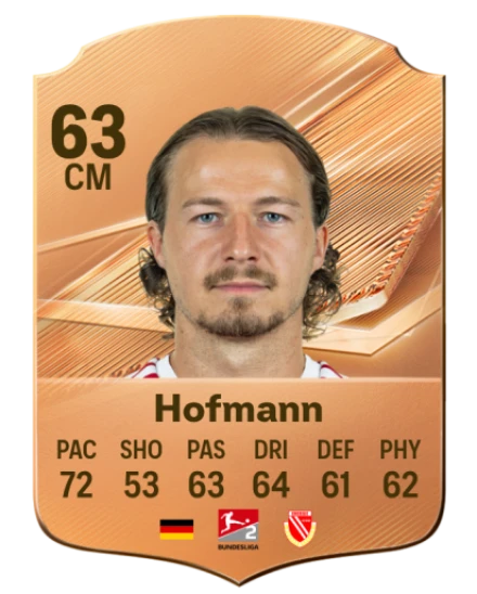 Hofmann 63 Bronze CM FC 27 card