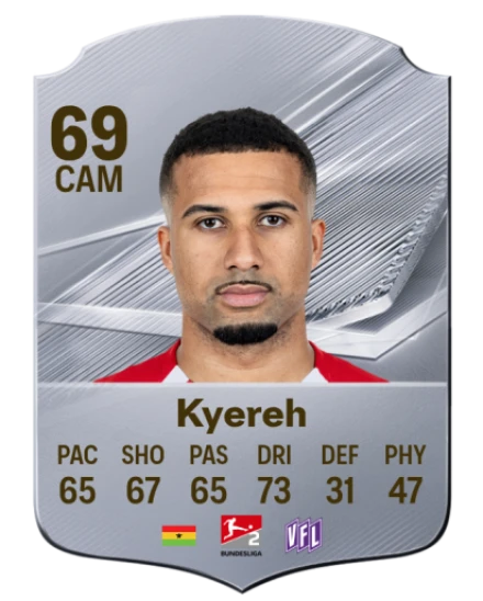 Kyereh 69 Common CAM FC 26 card
