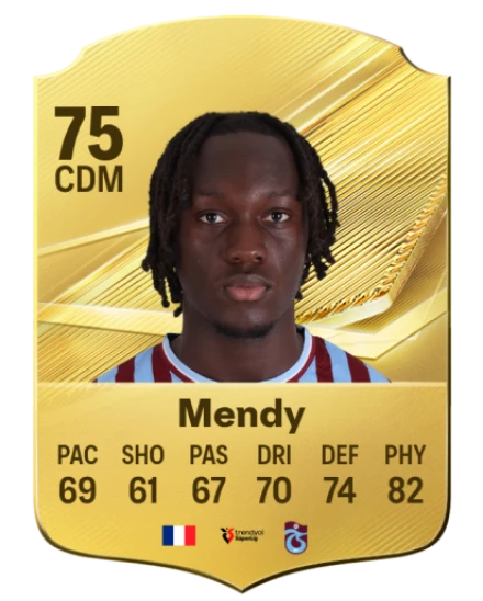 Mendy 75 Common CDM FC 26 card