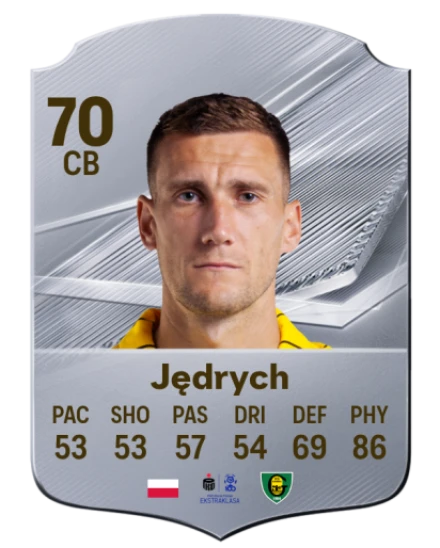 Jędrych 70 Common CB FC 26 card