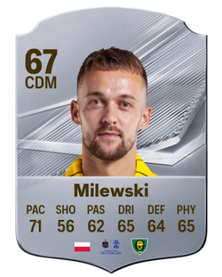 Milewski 67 Common CDM FC 26 card