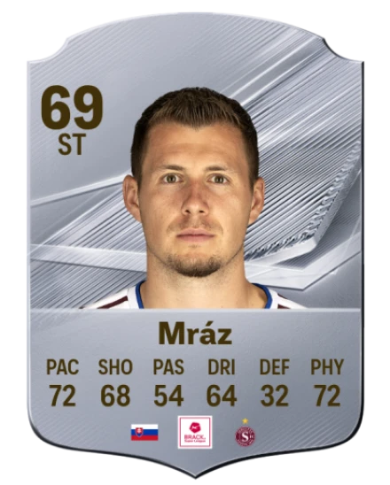 Mráz 69 Common ST FC 26 card