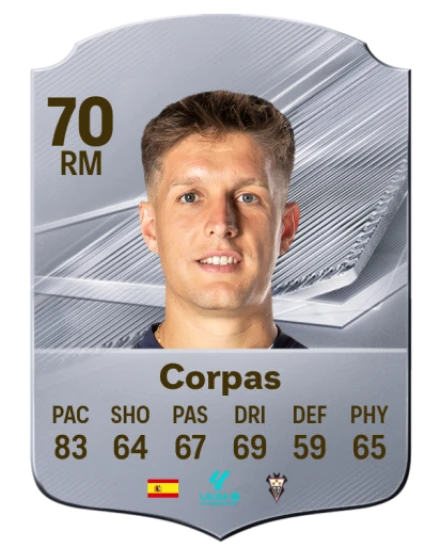 Corpas 70 Common RM FC 26 card