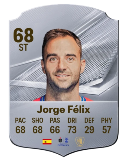 Jorge Félix 68 Common ST FC 26 card