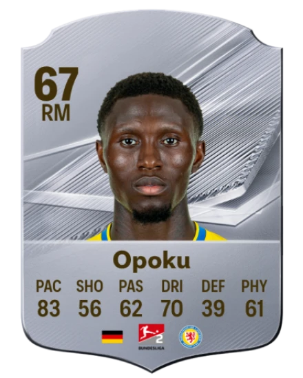 Opoku 67 Common RM FC 26 card