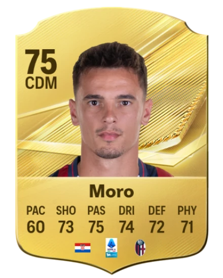 Moro 75 Gold CDM FC 27 card