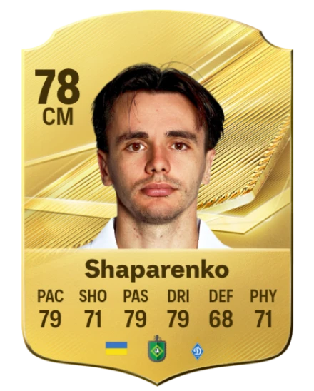 Shaparenko 78 Common CM FC 26 card