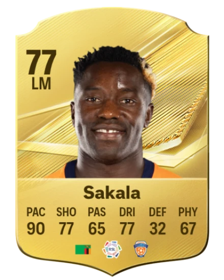 Sakala 77 Common LM FC 26 card