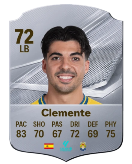Clemente 72 Common LB FC 26 card