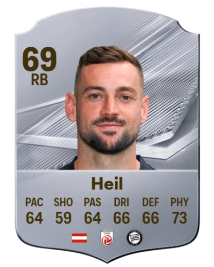 Heil 69 Common RB FC 26 card