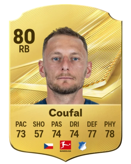 Coufal 80 Common RB FC 26 card