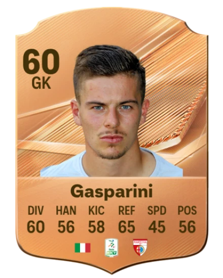 Gasparini 60 Bronze GK FC 27 card