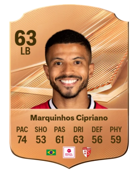 Marquinhos Cipriano 63 Bronze LB FC 27 card