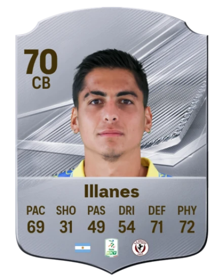 Illanes 70 Common CB FC 26 card