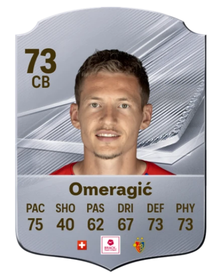 Omeragić 73 Common CB FC 26 card