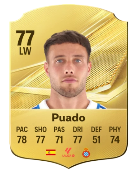 Puado 77 Common LW FC 26 card