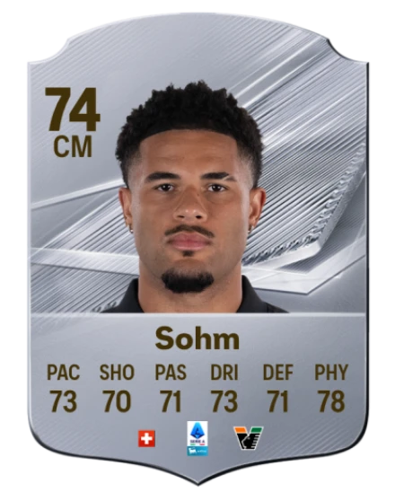 Sohm 74 Common CM FC 26 card