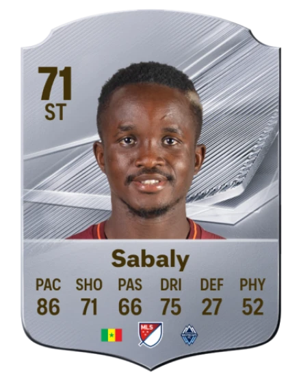 Sabaly 71 Common ST FC 26 card