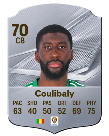 Coulibaly 70 Common CB FC 26 card