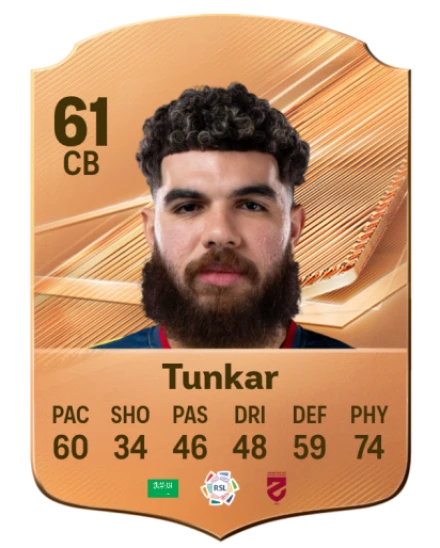 Tunkar 61 Common CB FC 26 card