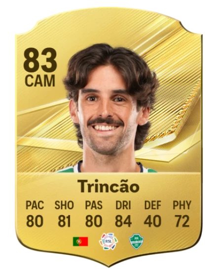 Trincão 83 Common CAM FC 26 card